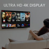 43 Inches 4K Ultra HD Smart LED TV (Black)