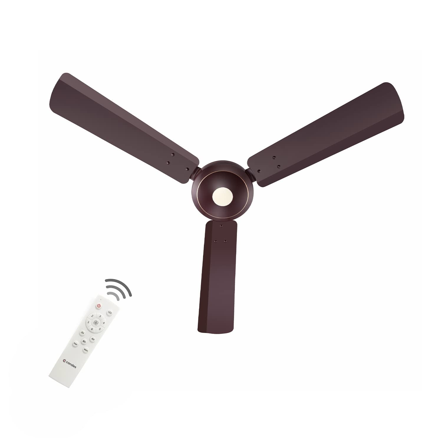 Candes Acura BLDC 5 star Energy Saving High Speed Ceiling Fan with Remote, 1200 mm (Acura-Ivory)