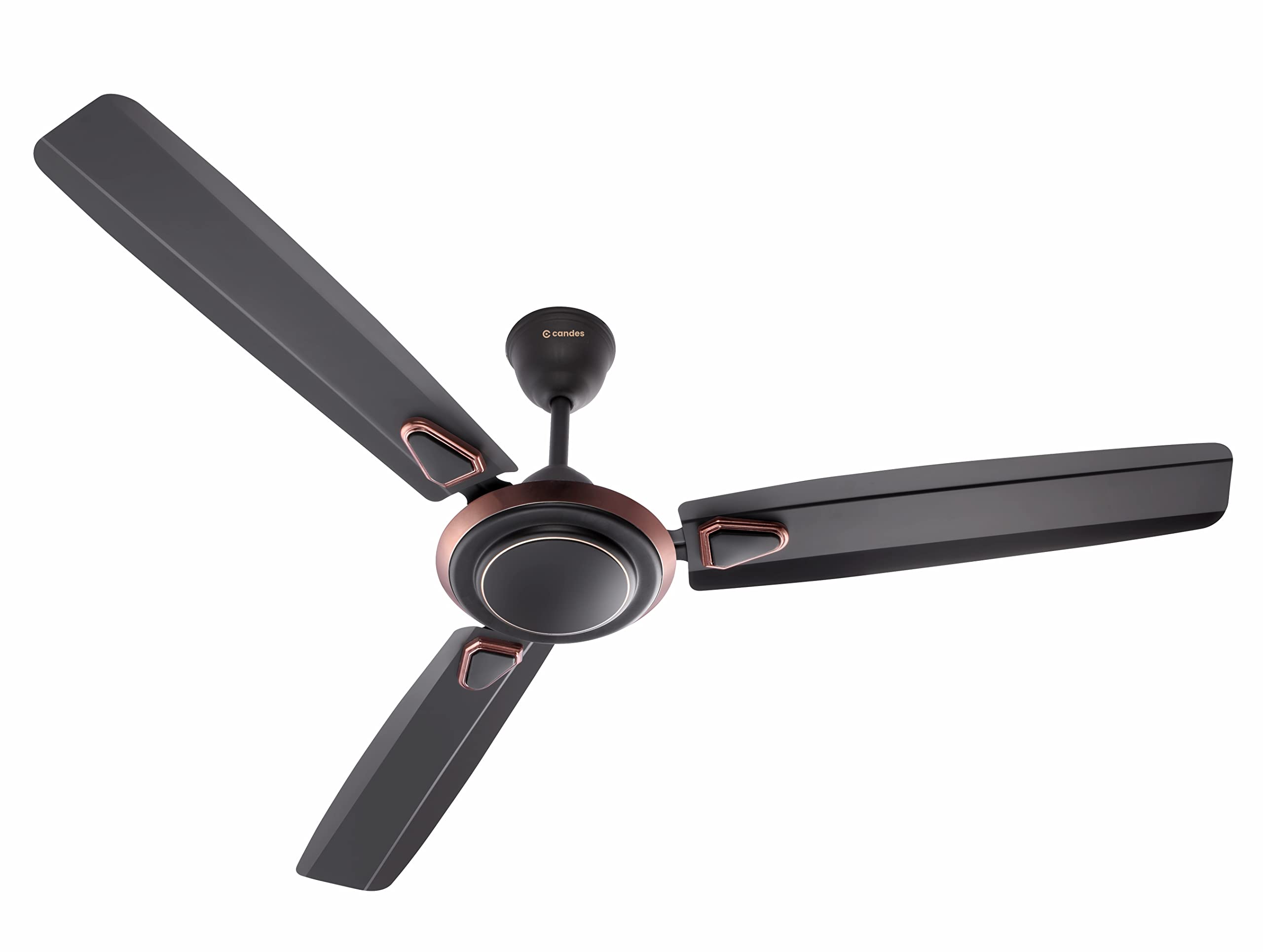 Candes Breeza 1200mm/48 inch High Speed Anti dust Decorative 5 Star Rated Ceiling Fan 400 RPM with 2 Yrs Warranty (Pack of 1,Coffee Brown) (Coffee Brown, Pack of 1)