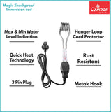 Candes Magic Mark Shock-Proof & Water-Proof 1000 W Immersion Heater Rod (Black)