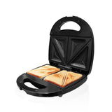 Crunch Sandwich Toaster, 750 W with 4 Slice Non-Stick Toast  (Black & Silver) (B2B)